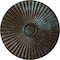 Ekena Millwork Shakuras Ceiling Medallion (For Canopies up to 5 1/2"), 29 1/2"OD x 2"P, Bronze Blue Patina CM30SHBBS - alternate 1